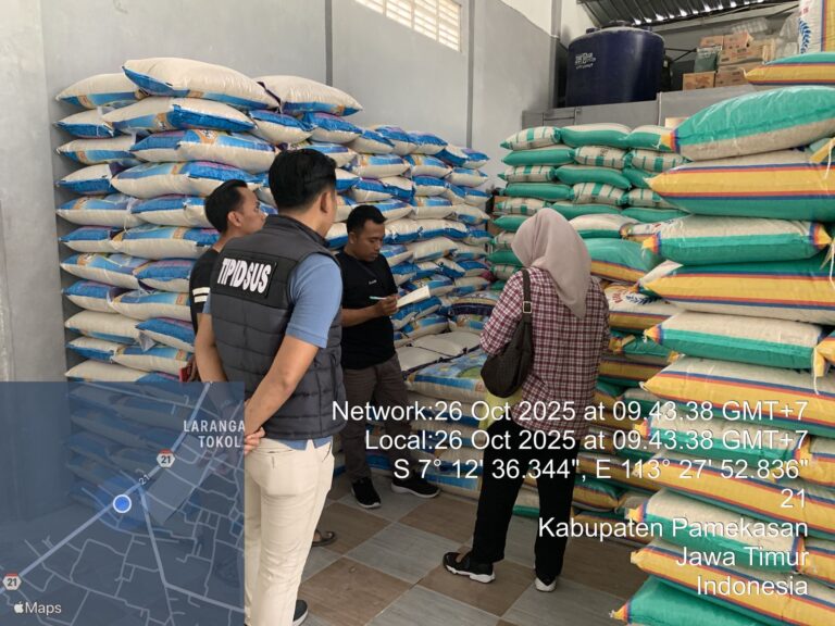 Sidak Harga Beras Premium