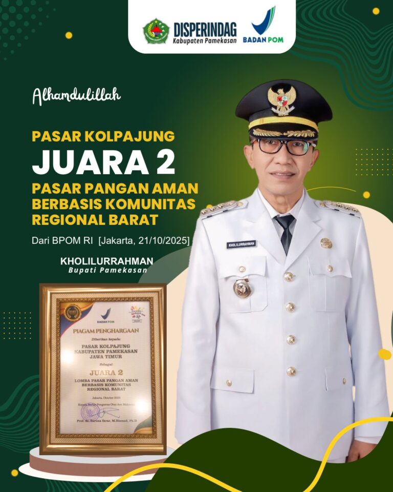 Pasar Kolpajung Juara 2 Tingkat Nasional