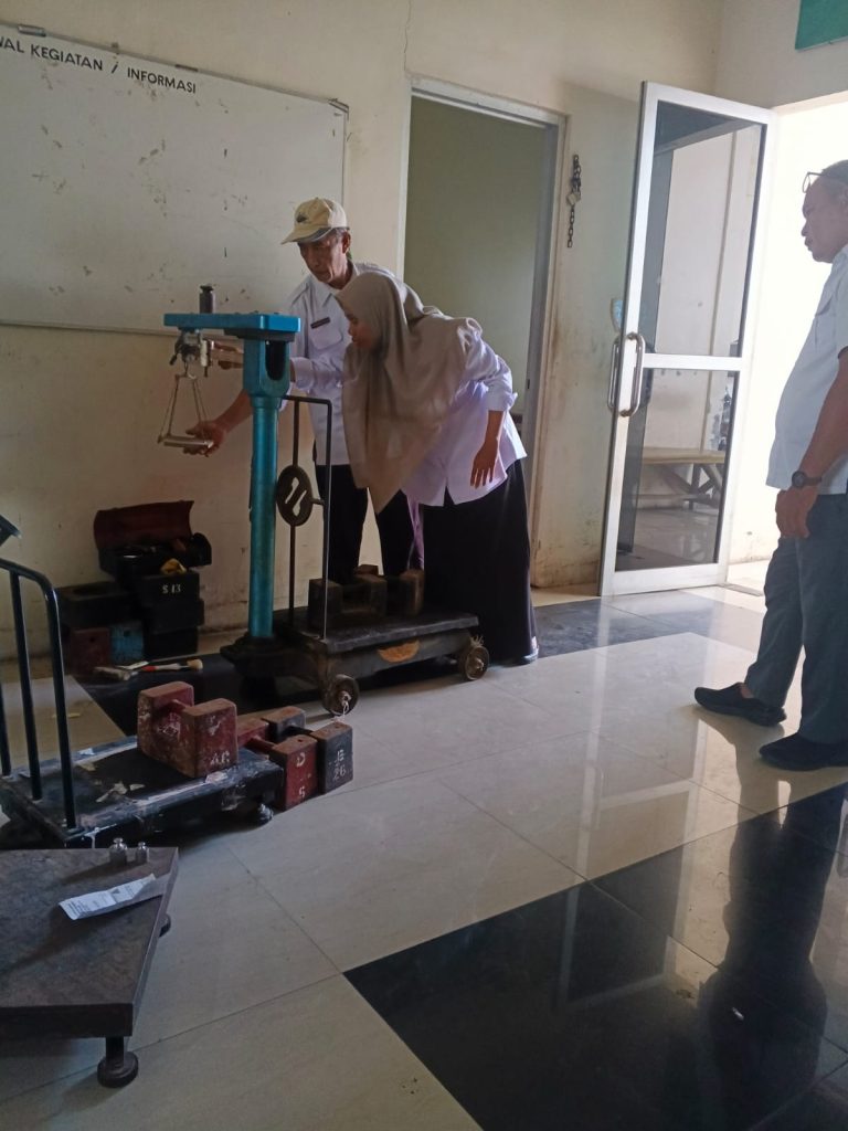 Tera Ulang Timbangan Sentisimal